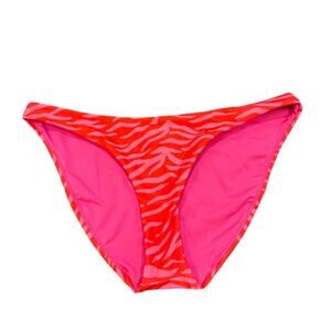 Peixoto Bella Printed Bikini Swim Bottom - Feisty Tiger Size M